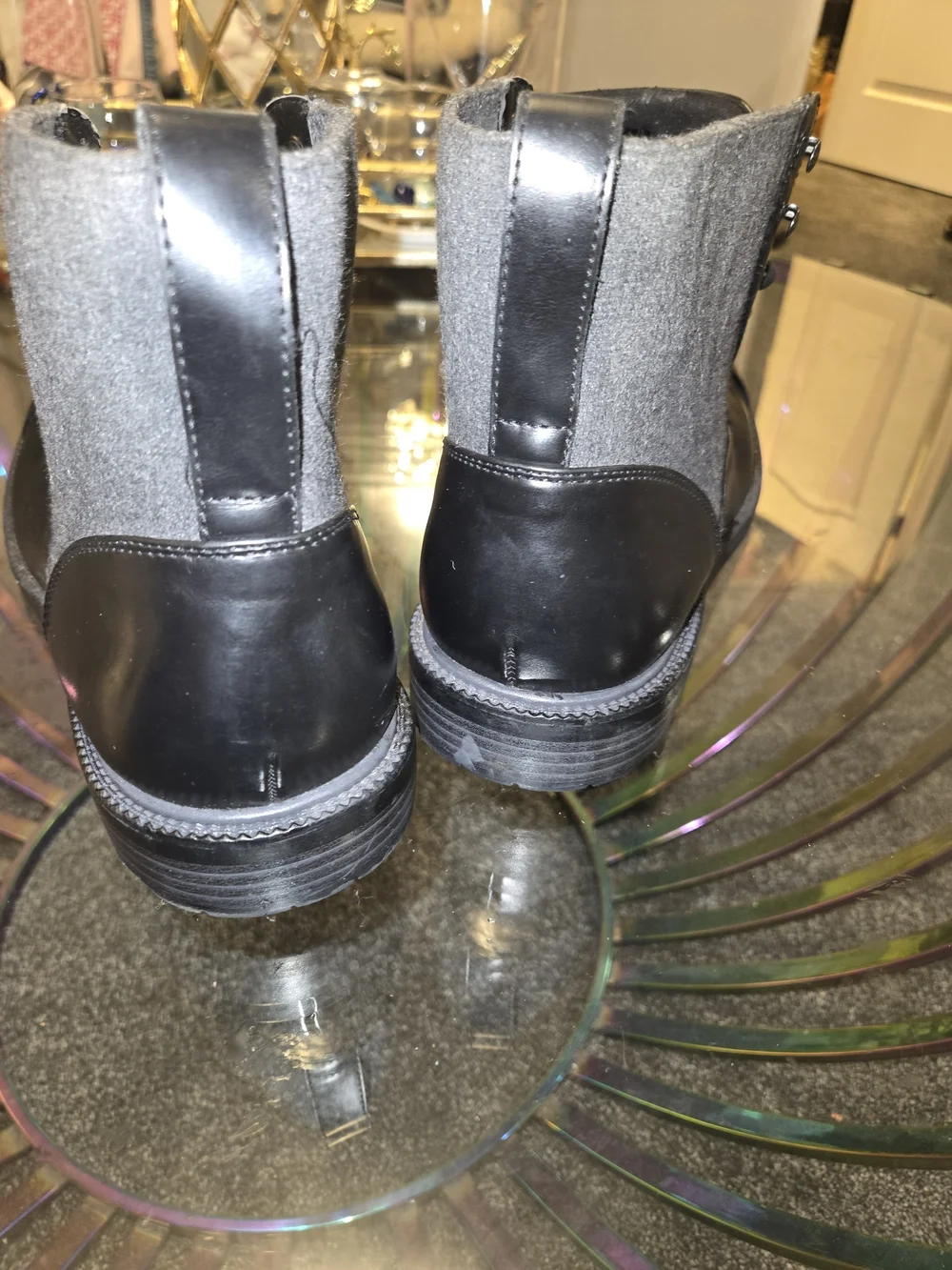 Kenneth Cole Unlisted Roll Boot Size 13 Men